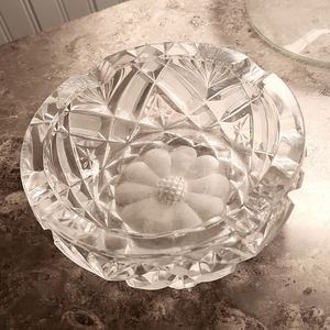 Crystal Ashtray- Perfect for cigars